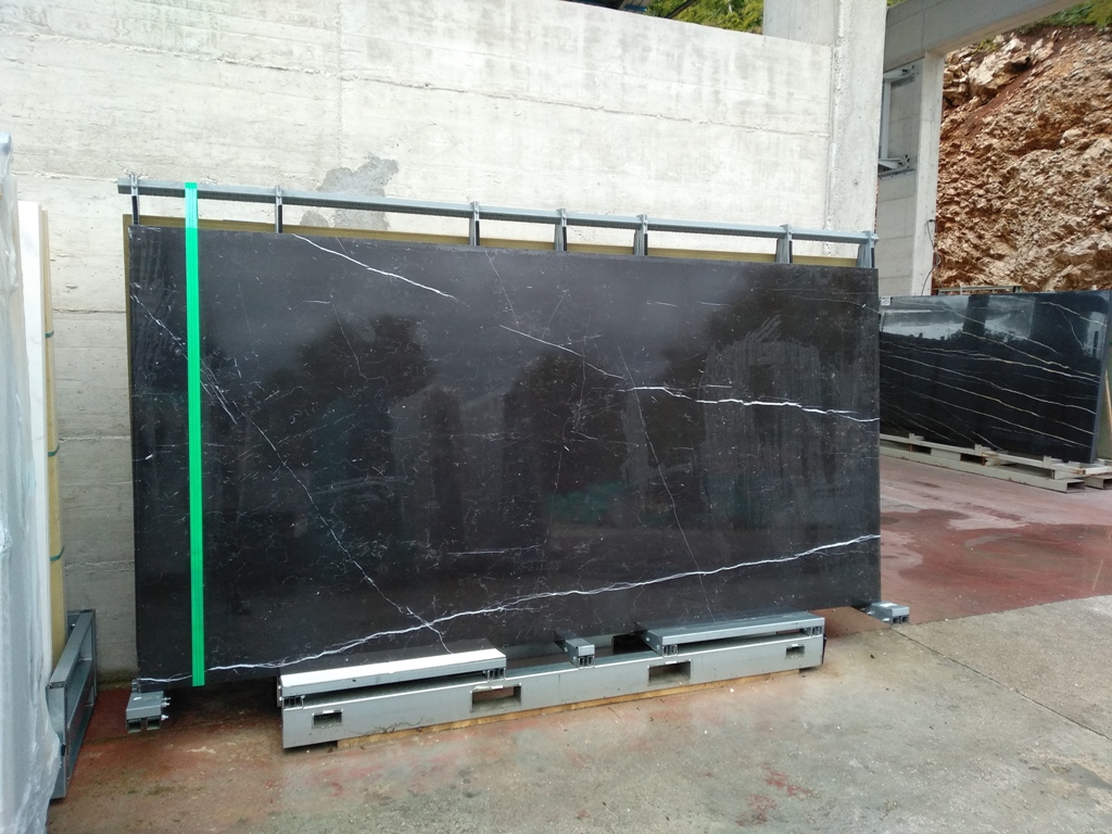 Nero Marquina Stu 320x160x1,2 cm, lap - Slika 2