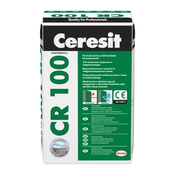 Ceresit CR 100 cementna hidroizolacijska smjesa