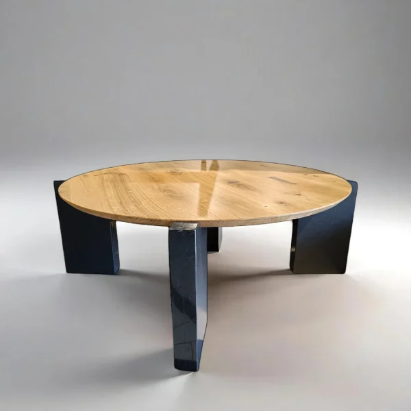 Klub Stol Granit Bengal Black - Hrast